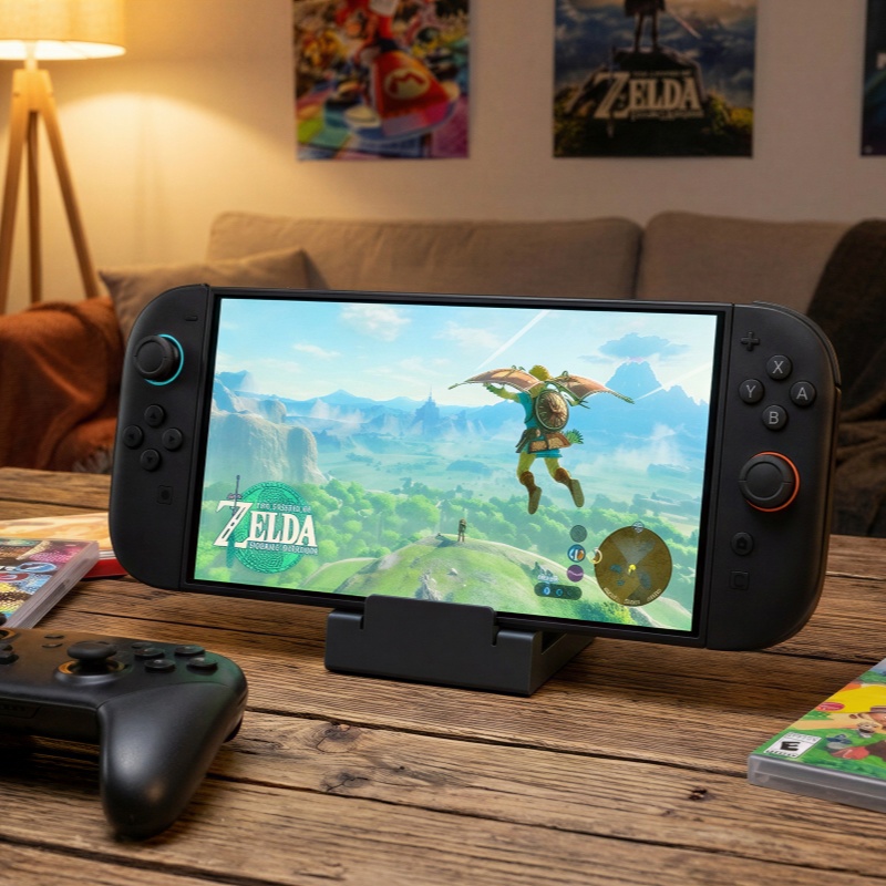 Gaming Console Rog Ally - Aluminium-Desktop-Ständer für Handheld-Spielkonsolen, tragbarer Halter für
