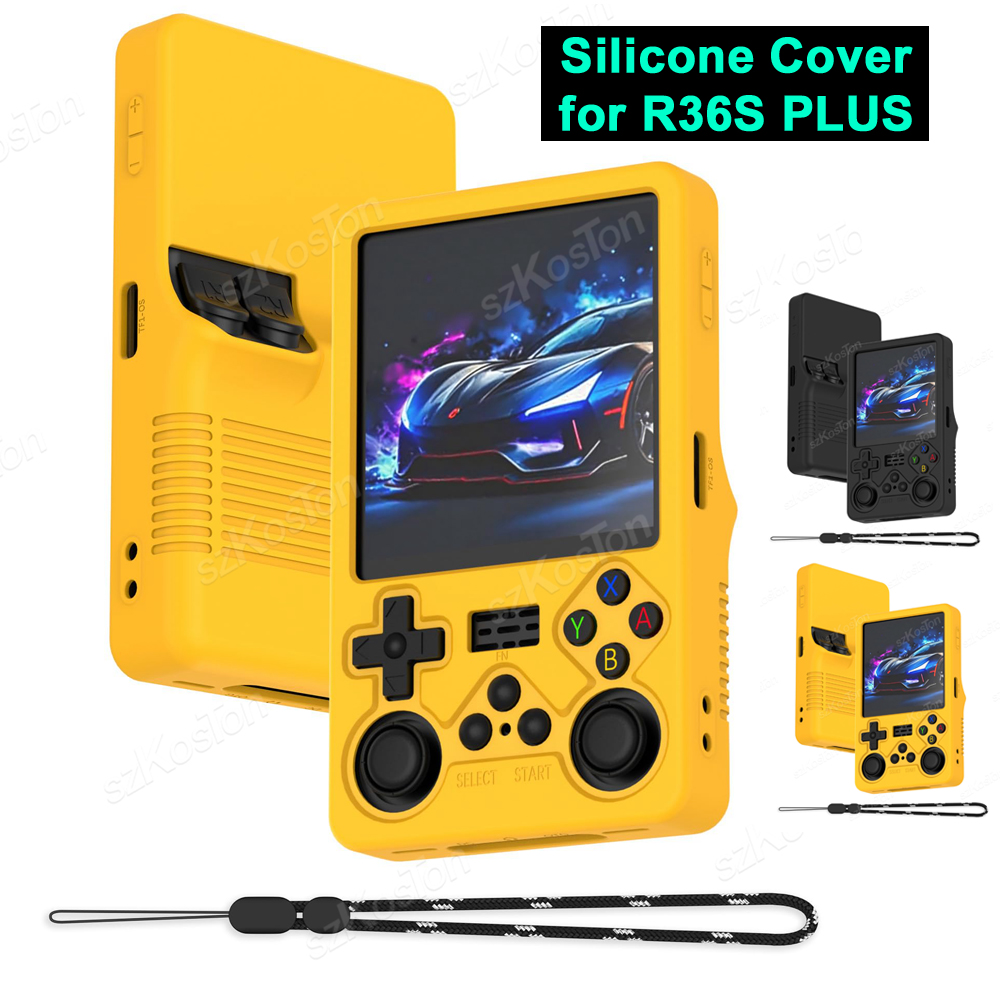Gaming Console Latest - Silikon Schutzhülle Für R36S PLUS Spielkonsolen