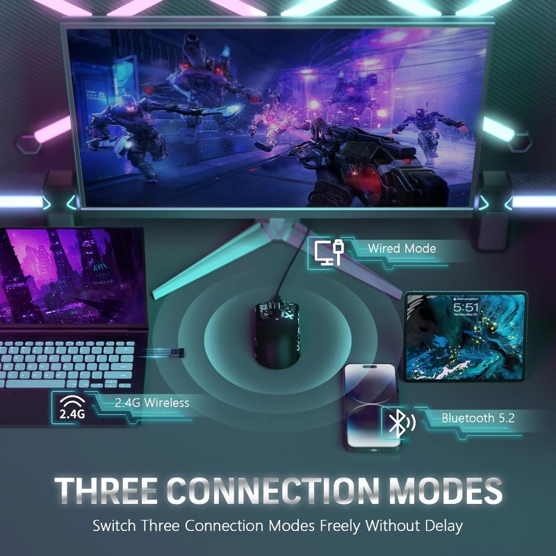 ATTACK SHARK X11 Kabellose Gam – Gaming Console Buttons Bewertung und Preis
